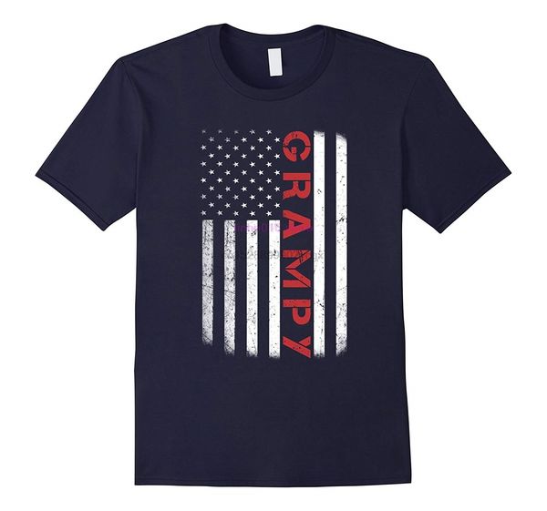 

brand men shirt american red grampy flag t shirt father s day gift