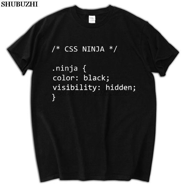 

ninja code, mens funny t shirt brand tees - web developer designer geek