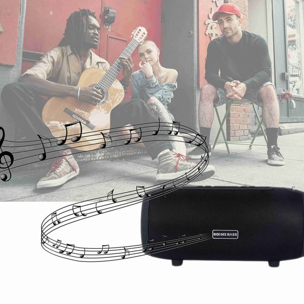 

booms bass l9 bluetooth speaker bass portable column wireless stereo subwoofer music play soundbox
