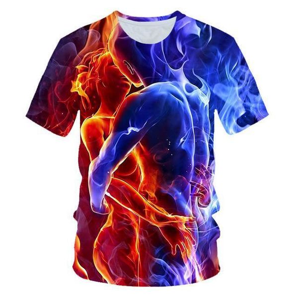 

wholesale men 's t -shirt with sh 3d print shirts horror oversized oversized men clothing