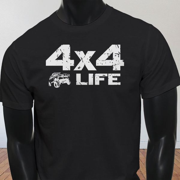 

4x4 off road truck life trucker mens black 2019 funny cotton casual tee printed t shirt