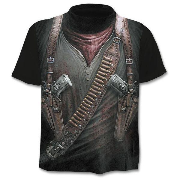

skull rock japan punk anime gothic rock 3d print shirts anime hentai humor men clothing