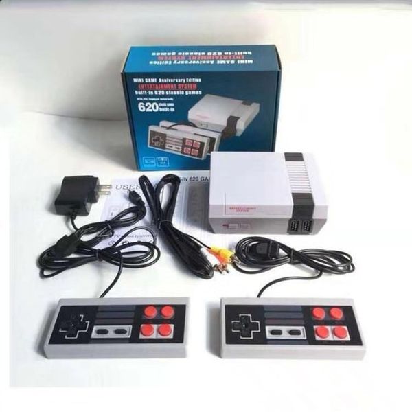 

new arrival mini tv can store 620 500 game console video handheld for nes games consoles with retail boxs fast shipping