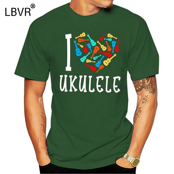 

i love укулеле черная футболка лето o шеи топы футболочку