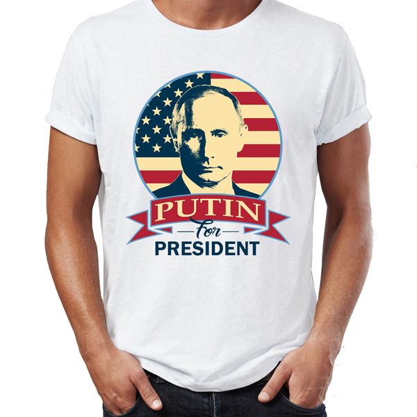 

мужская тенниска путин на президент смешного политического заявления tee