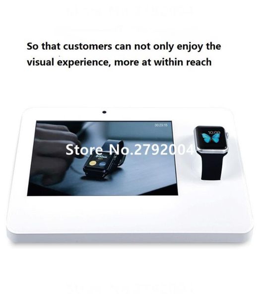 

10 pcs/lot factory good quality universal smart watch alarm display stand for mobile phone store experience