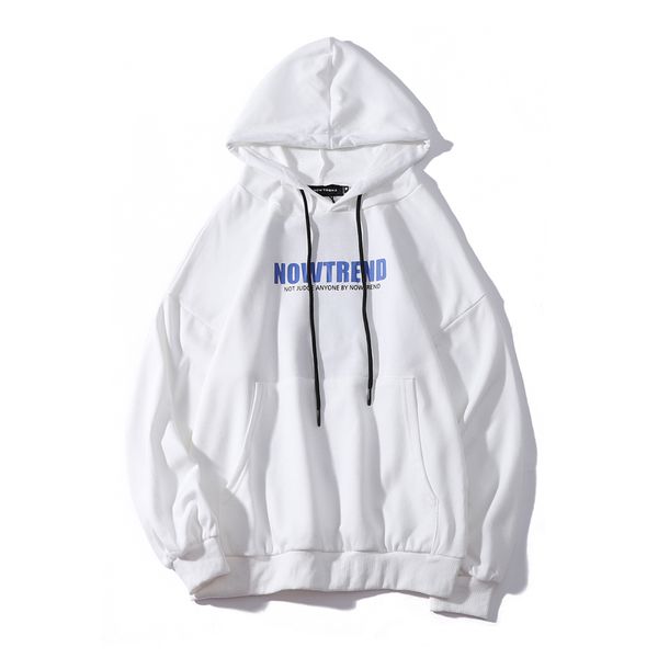 

autumn with hood fleece tide male countries wind sets leisure relaxed personality new joker tide, Black