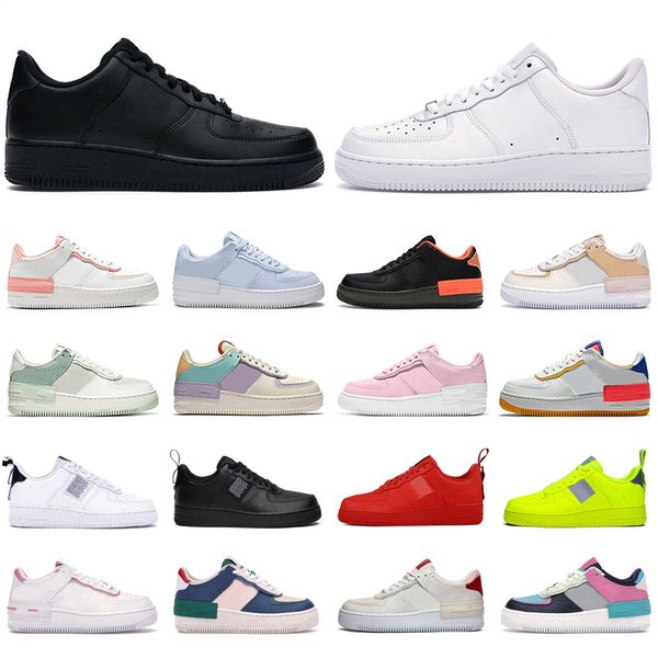 

новые ботинки платформы для мужчин женщин мод кроссовок тени тройных белого пастельного pale ivory водородных синих тренеров мужских случайн, Black