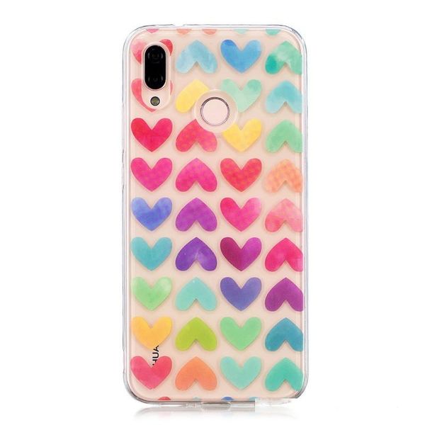 

unicorn silicon case on for coque huawei p20 lite clear cover soft tpu transparent cute animal cartoon phone cases