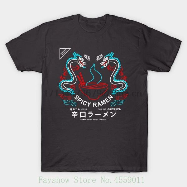 

destiny 2 spicy ramen shop men black t shirt s - 2xl new 2020 summer fashion t shirts
