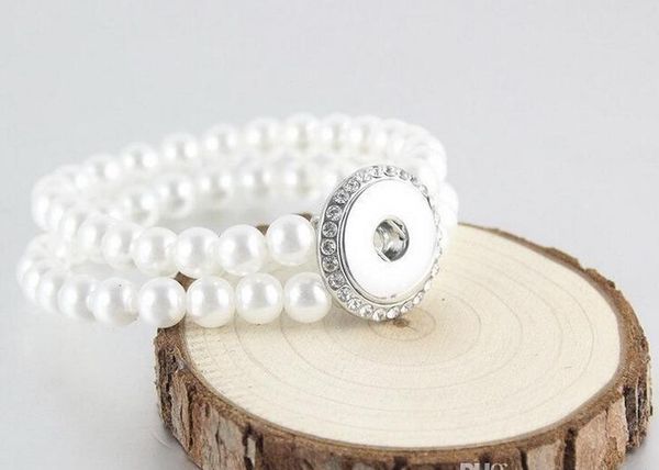 

двойной браслет snap snap pearl нуса гинер аксессуары браслет кнопка samll большой 18мм слой ювелирных изделий кнопка yxlcn bdegarden, Golden;silver