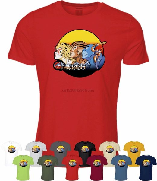 

thundercats t shirt animated series tv 80s retro cartoon lion-o cheetara