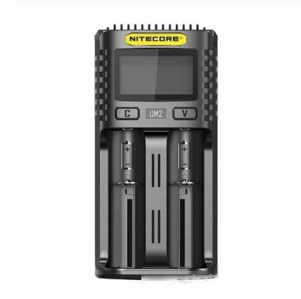 

nitecore ums2 ums4 um2 um4 intelligent qc charger for 18650 16340 21700 20700 22650 26500 18350 battery charger