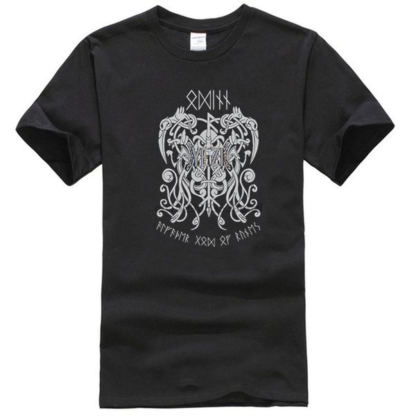 

odin allfather of asgard norse viking t-shirt for men