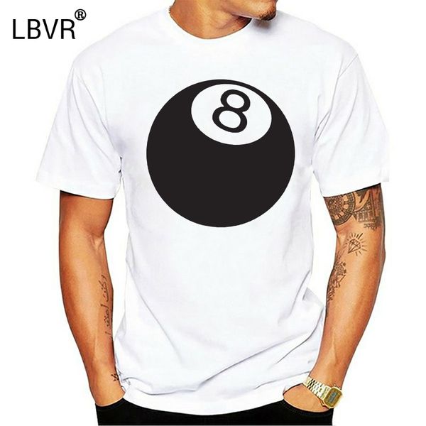 

нет 8 бассейн ball snooker cue игры спорт новизна themed mens t-shirt
