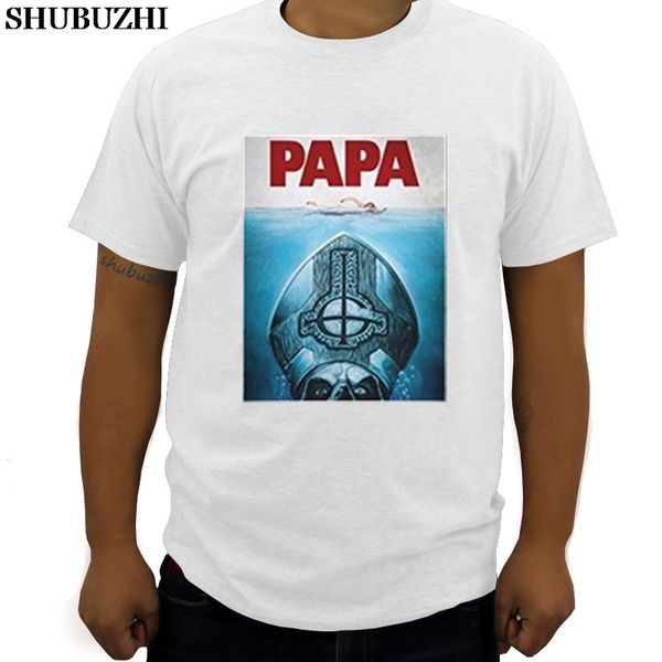 

t-shirt cotton men tee-shirt new fashion summer brand tees ghost b.c. papa jaws shubuzhi brand
