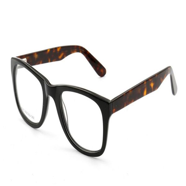 

mongoten fashion full rim acetate retro aspheric prescriptions lens optical frame anti-fatigue reading eyeglasses frame, White;black
