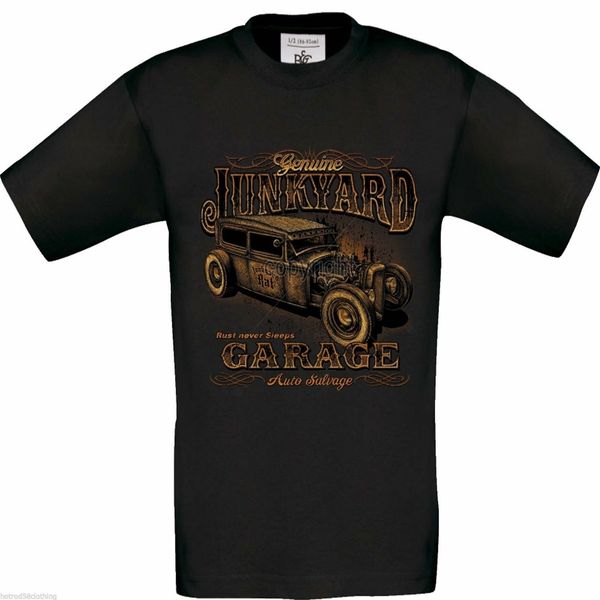 

od 58 t-shirt children bonne garage rusted rat kustom garage car 31
