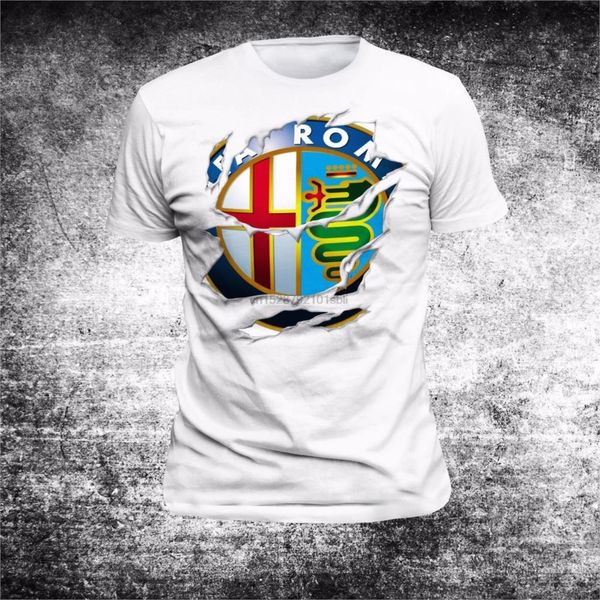 

2019 new summer cool tee shirt t shirt alfa power fun mito spider 159 147 giulia 4c 8c moto 3 romeo tees cotton t shirt 033436