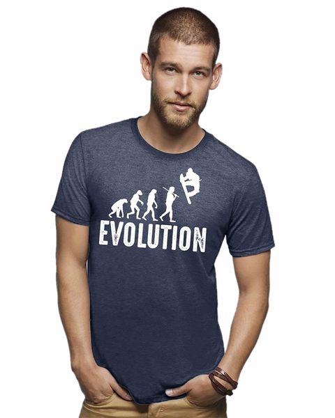 

2019 горячие продажи мода эволюция снег смешные сноуборд рубашки graphic на открытом воздухе зимних игр рубашка футболочку