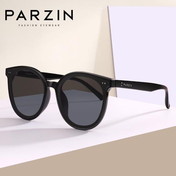 

sunglasses parzin women vintage nylon lenses sun glasses uv400 korea ladies 92036, White;black