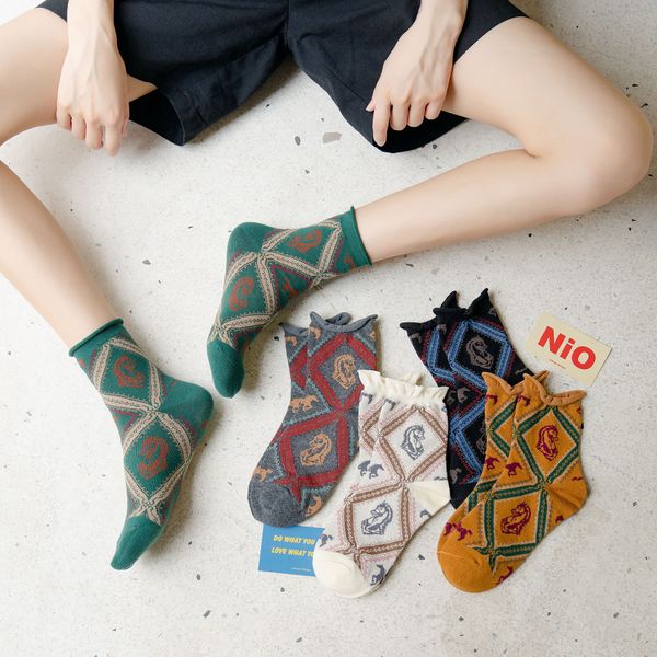 

socks brand stance socks ladies girls luxury stockings catton shaussettes pour hommes woman knee high socks 2021, Pink;yellow