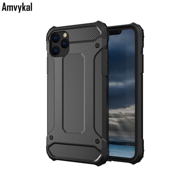 

hard pc soft tpu hybrid armor shockproof phone cover for iphone 11 pro max 11pro iphone11 se 2020 case capas fundas