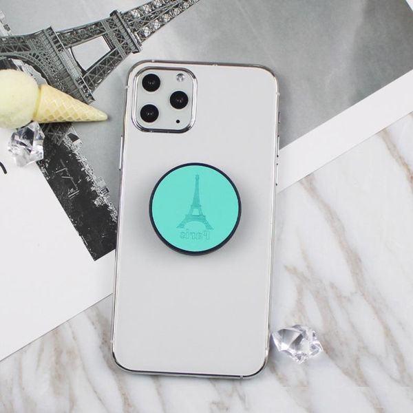 

cellphone holder stand selling liquid silicone mobile phone ring holder creative paris tower multi-function bracket