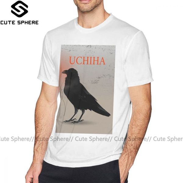 

uchiha t shirt black crow uchiha uchija design t-shirt short-sleeve oversize tee shirt graphic man awesome summer cotton tshirt