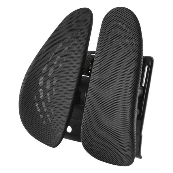 

universal car back support chair massage lumbar support waist cushion ventilate cushion pad for car office home