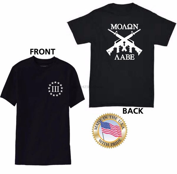 

molan лабе ar15 tshirt tee shirt gun права 2a 3 процентщик