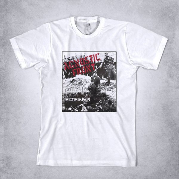 

agnostic front t shirt victim in pain hardcore t shirt nyc hardcore agnostic front shirt vintage reprint