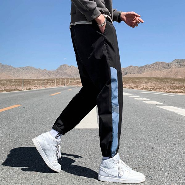 

men's casual pants, warm sweatpants, men's joggers, strippers, clothing plus size, fashion pants, street casual, joggers, Black