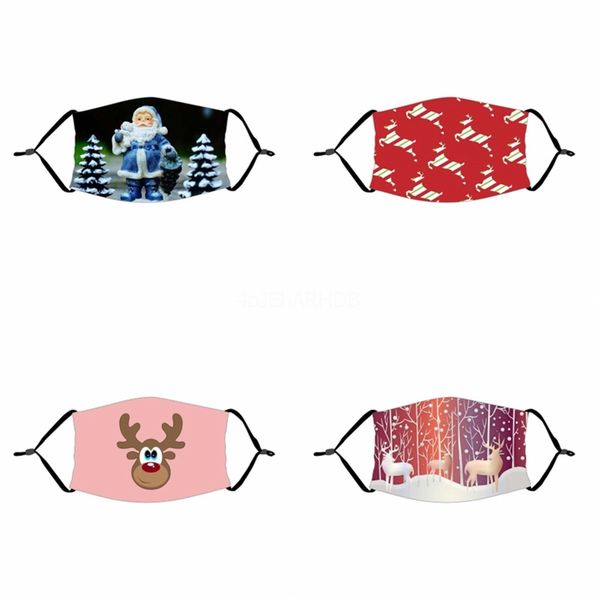 

face maskcartoon print cubrebocas colores ultraviolet proof washable running riding bike prective mask#953, Black