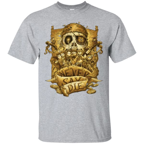 

printed men t shirt cotton tshirt never say die o-neck short-sleeve women t-shirt