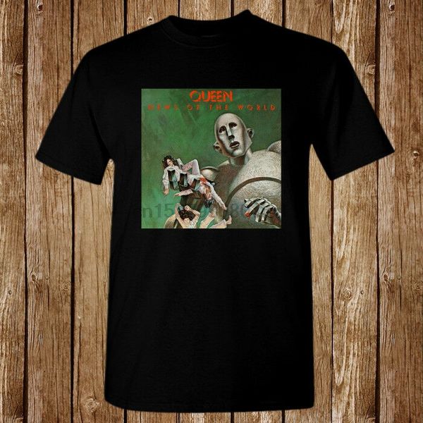 

queen news of the world album cover new t-shirt size s-5xl
