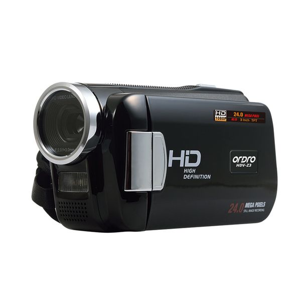 

ordro hdv-z3 1080p hd digital video camera 24mp 4x zoom 3.0" hd screen 5mp cmos dv hdmi output ing