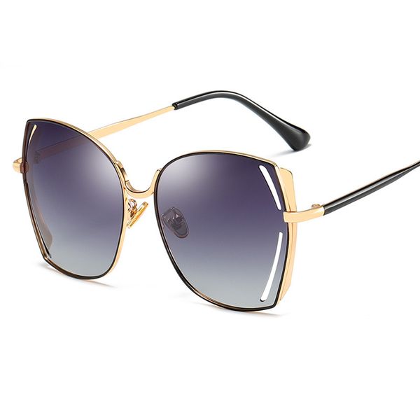 

oversized polarized sunglasses women 2020 vintage luxury mirror sun glasses female retro ladies sunglass shades for women uv400, White;black