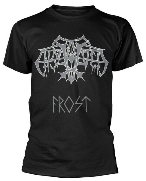 

enslaved 'frost' t-shirt new хлопок tee shirt мода классический стиль