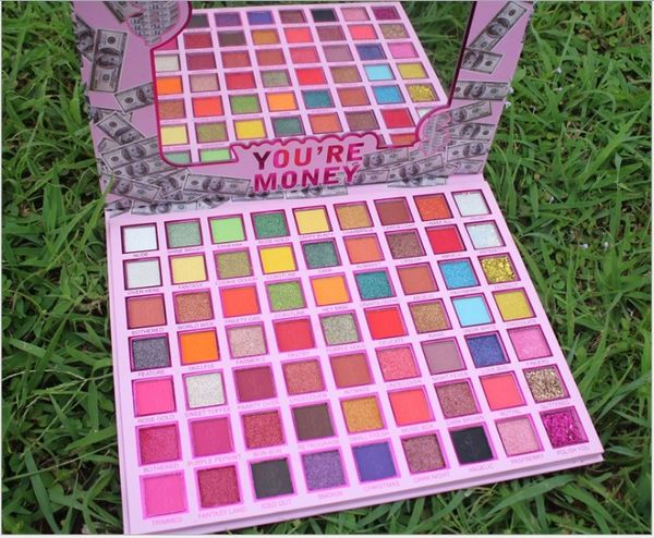 

wholesale make-up usd 63 color eye shadow pearl matte color eye shadow plate european and american eye shadow color makeup