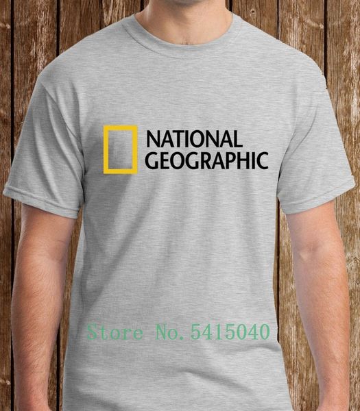 

2020 short sleeved national geographic grey t-shirt s to 5xl tee shirt creative mens t shirt lovely fitness o-neck