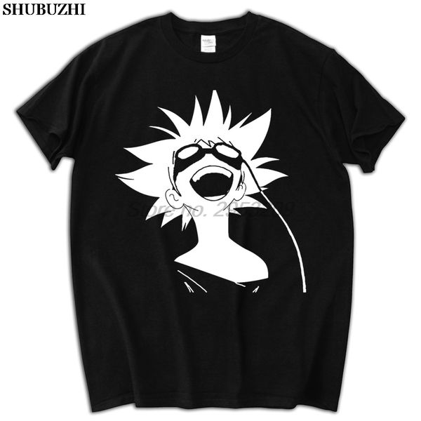 

edward men t-shirt anime t cowboy bebop tee spike lets jam new arrived shubuzhi brand euro size tee-shirt