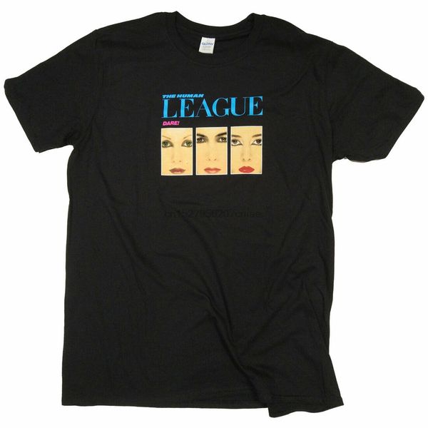 

the human league t shirt - dare 100% official 80 pop full colour screenprint