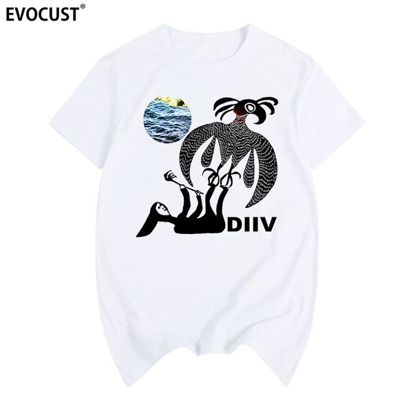 

diiv футболки хлопок мужчины футболка новые tee tshirt для женщин унисекс мода