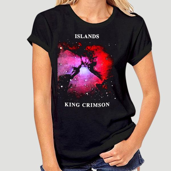 

king crimson mens islands t-shirt black printing apparel tee shirt-0880a
