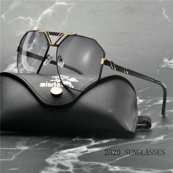 

square sunglasses half metal frame men women retro vintage optical clear lens male driving sun glasses shades with box ml, White;black