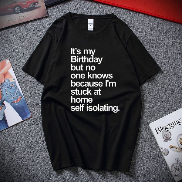 

april birthday t-shirts social distancing 2020 quarantine self isolation funny t shirt cotton short sleeve tshirts unisex