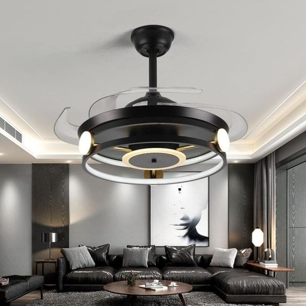 

bedroom decor led invisible ceiling fan light lamp dining room ceiling fans with lights remote control lamps for living room