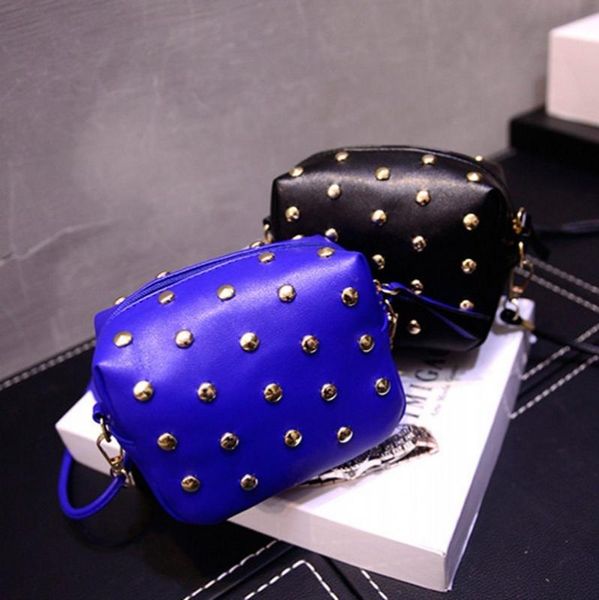 

rivet mini bags for women 2020 leather messenger bags shoulder bag women crossbody female handbags ladies cute bolsas femininas