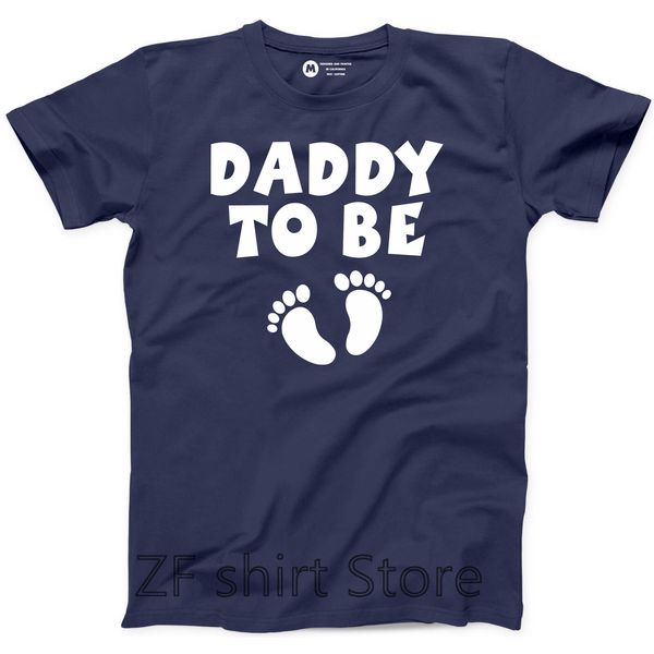 

daddy to be funny men t shirt new father papa fathers day gift newly dad graphic women funny shirts short sleeve basic t-shirt